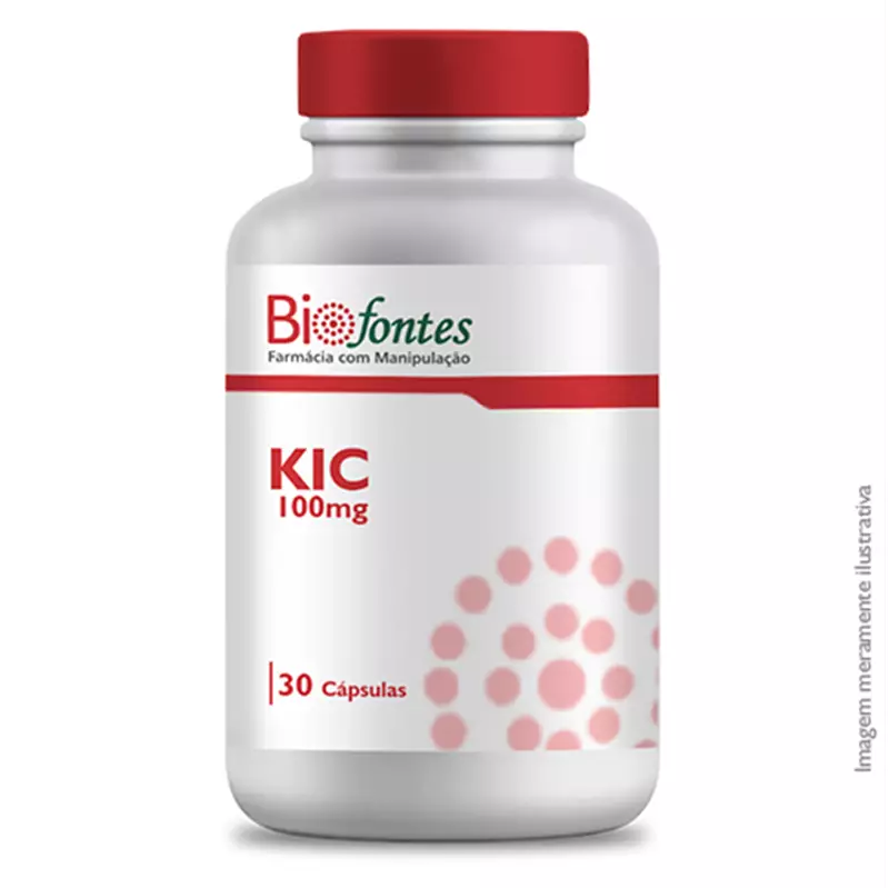 KIC (Alpha-Ketoisocaproate) 100mg 30 Cápsulas