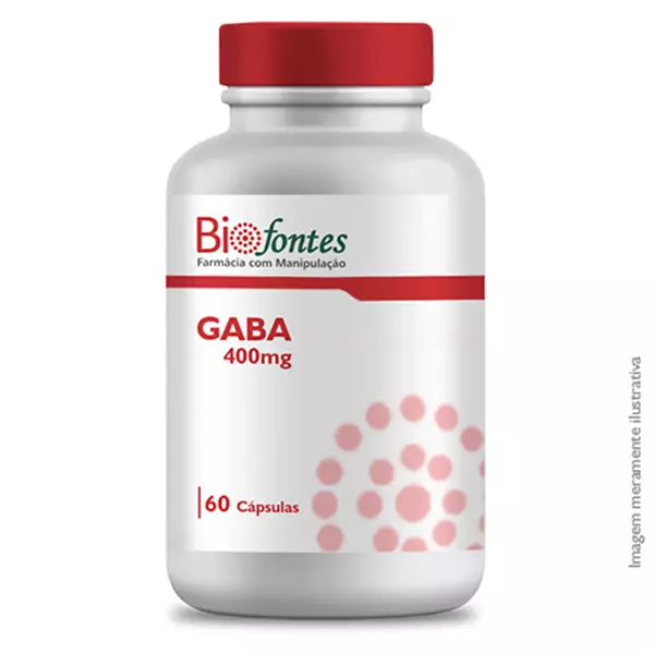 Imagem de Gaba 400mg 60 Cápsulas