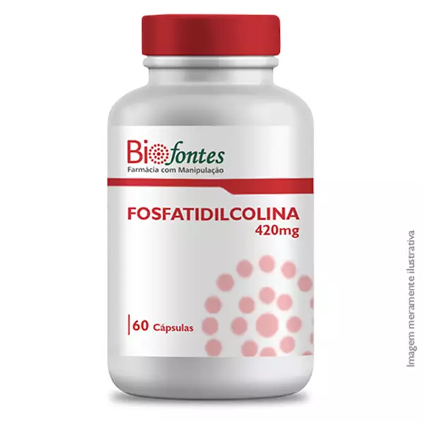Imagem de Fosfatidilcolina 420mg 60 Cápsulas