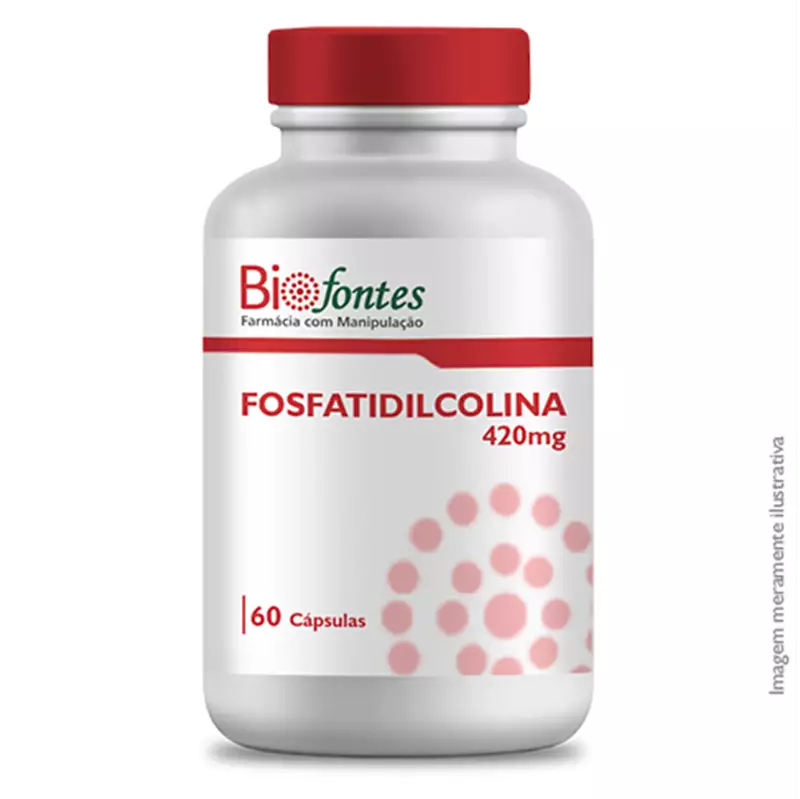 Fosfatidilcolina 420mg 60 Cápsulas