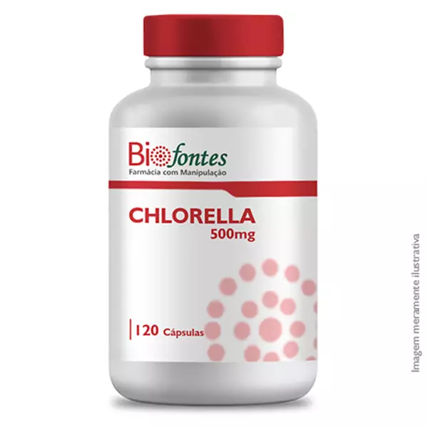 Imagem de Chlorella 500mg 120 Cápsulas