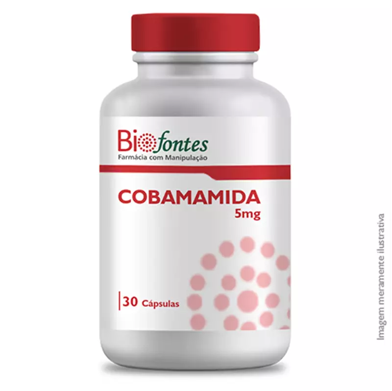 Cobamamida 5mg 30 Cápsulas