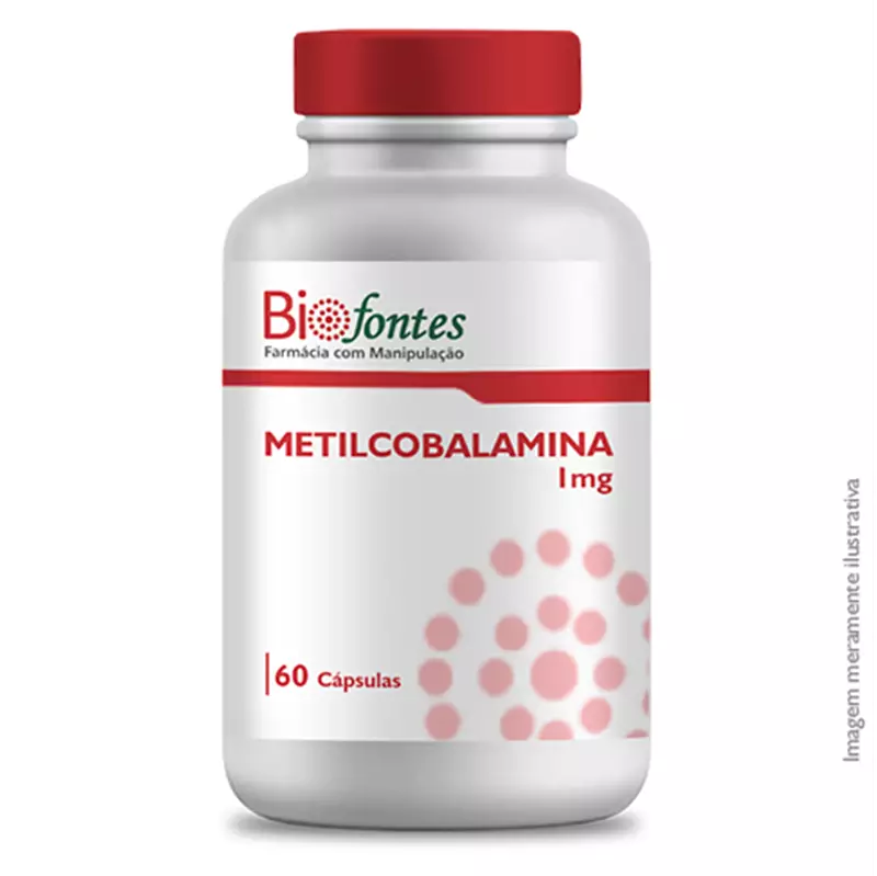 Metilcobalamina 1mg 60 Cápsulas