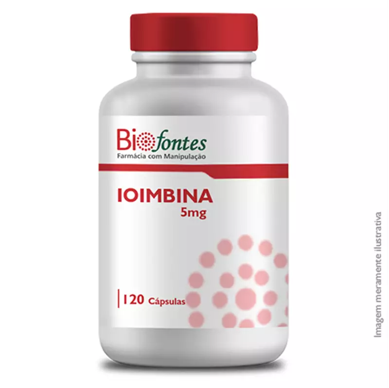 Ioimbina 5mg 120 Cápsulas
