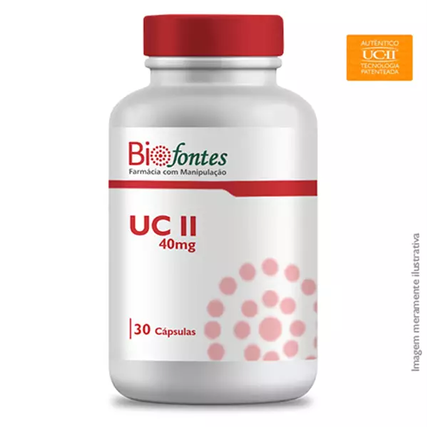 Imagem de UC II 40mg 30 Cápsulas ( Colágeno Tipo II )