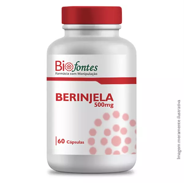 Imagem de Berinjela 500mg 60 Cápsulas