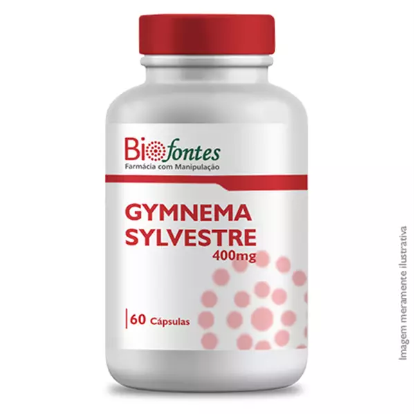 Imagem de Gymnema Sylvestre 400mg 60 Cápsulas
