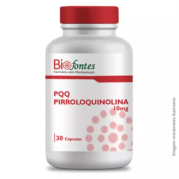 Imagem de PQQ - Pirroloquinolina Quinona 10mg 30 Cápsulas