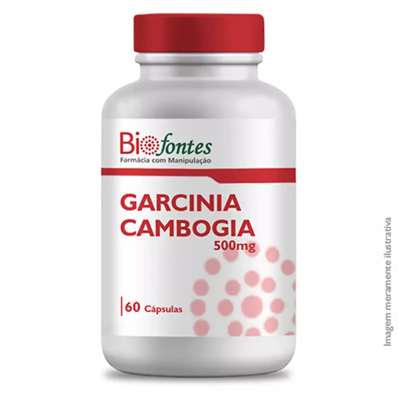 Garcinia Cambogia 500mg 60 Cápsulas