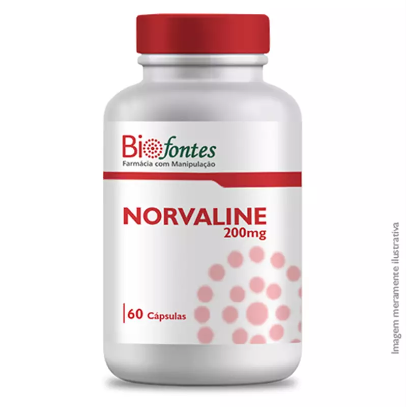 Norvaline 200mg 60 Cápsulas