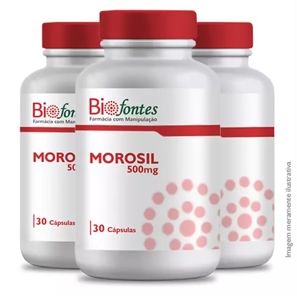 Imagem de Kit 3x Morosil 500mg 30 Cápsulas