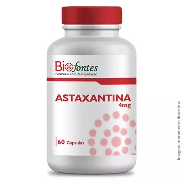 Imagem de Astaxantina 4mg 60 Cápsulas