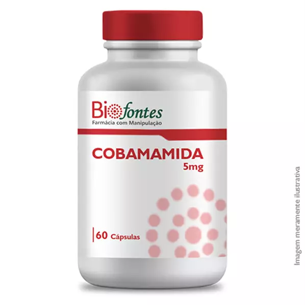Imagem de Cobamamida 5mg 60 Cápsulas