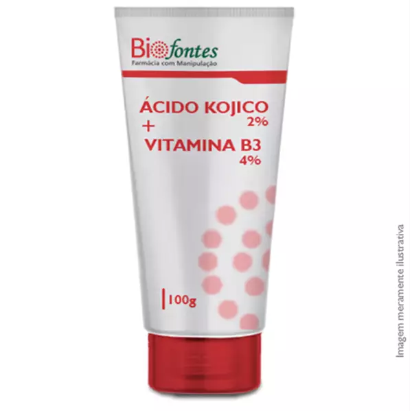 Imagem de Ácido Kojico 2% +  Vitamina B3 4% - Creme 50g