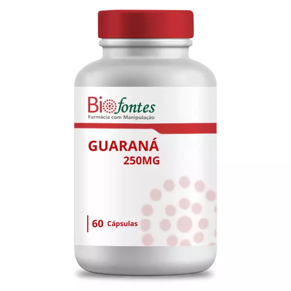 Imagem de Guaraná 250mg 60 capsulas