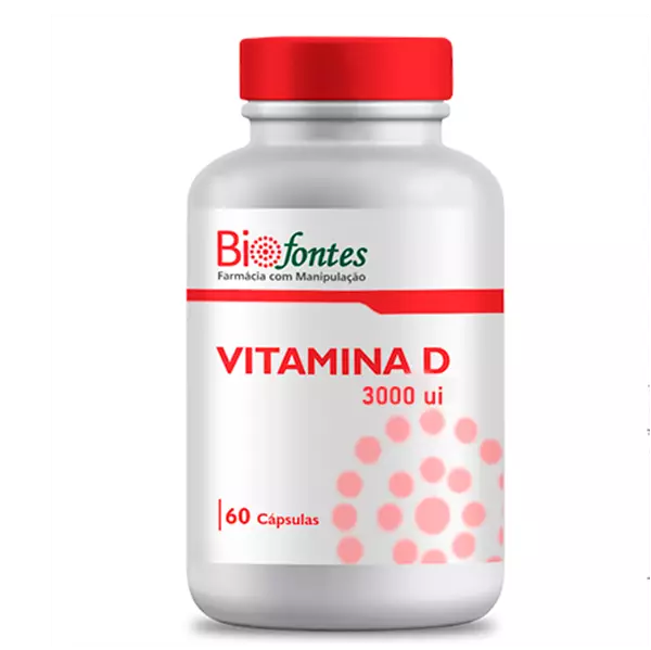 Imagem de VITAMINA D3 3000 UI 60 CPS