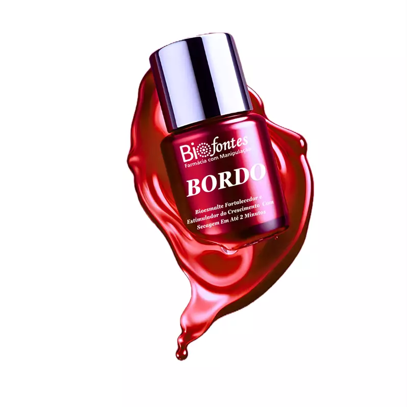 Bioesmalte Fortalecedor (Blend de Vitaminas) Bordo 10ml
