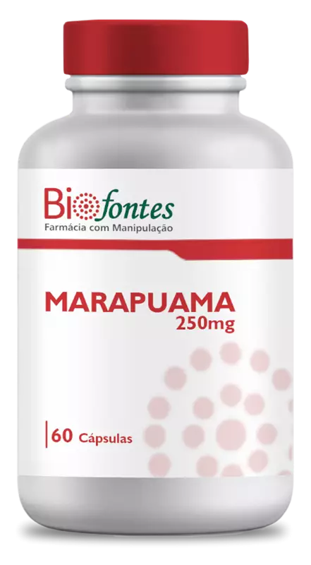 Marapuama 250Mg 60 Capsulas