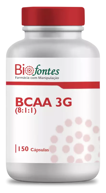 BCAA 3G (8:1:1) 150 Cápsulas