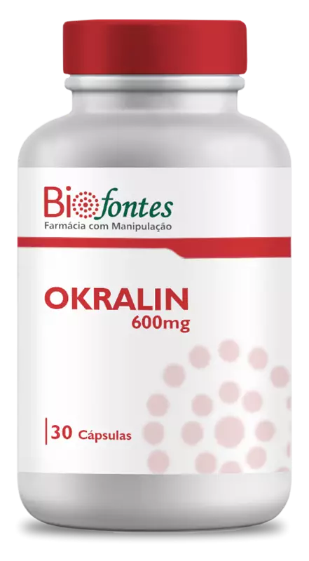 Okralin® 600 mg | Redução da Absorção de Gorduras | 30 Cápsulas