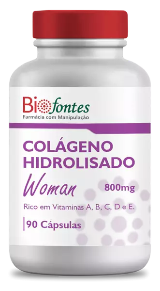 Imagem de Colageno Hidrolisado Woman 800mg 90 Cápsulas