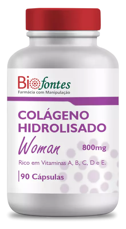 Colageno Hidrolisado Woman 800mg 90 Cápsulas