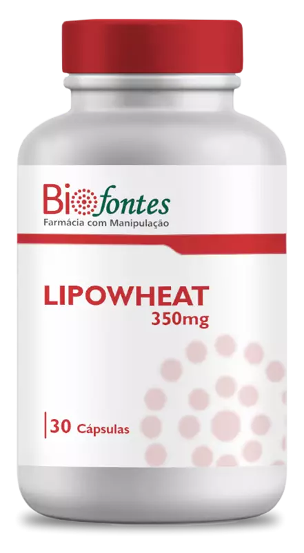 LIPOWHEAT® 350 mg | Redução de Rugas e Hidratação Prolongada da Pele | 30 Cápsulas