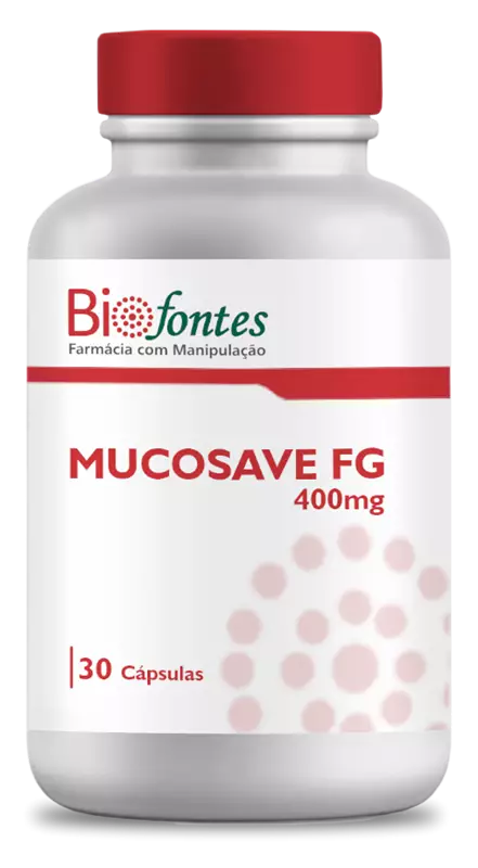 MUCOSAVE® FG 400 mg | Proteção da Mucosa Gástrica e Saúde Gastrointestinal | 30 Cápsulas