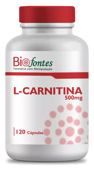 Imagem de L-Carnitina 500mg 120 Cápsulas