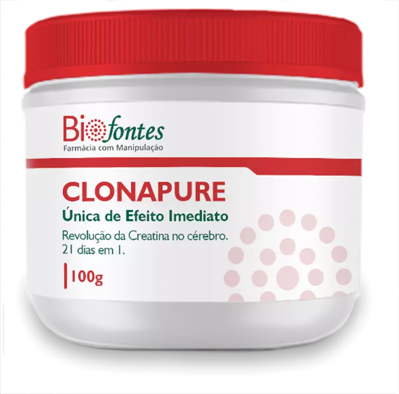 ClonaPure® 100g | Revolução da Creatina no Cérebro 21 dias em 1