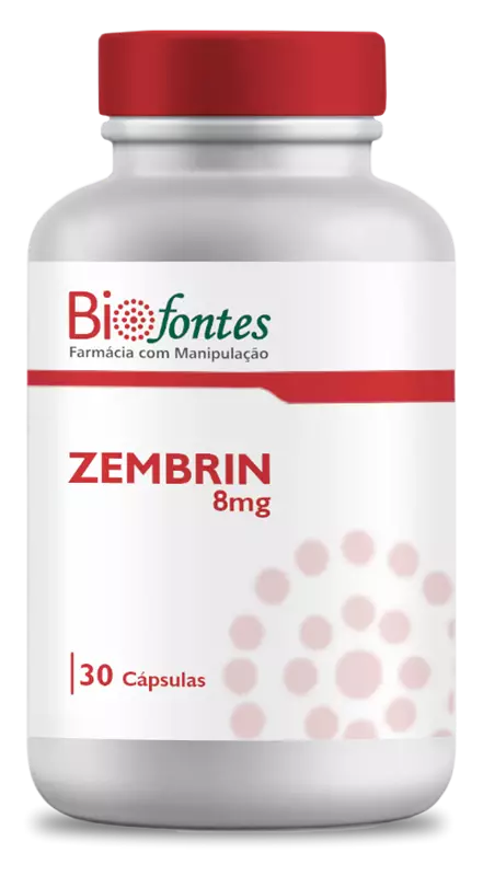 Zembrin® 8mg | Equilíbrio Emocional, Ansiedade e Compulsão | 30 Cápsulas