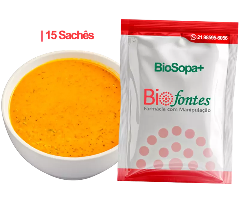 BioSopa+ 15g | Nutrição Funcional em Forma de Sopa | 15 Sachês
