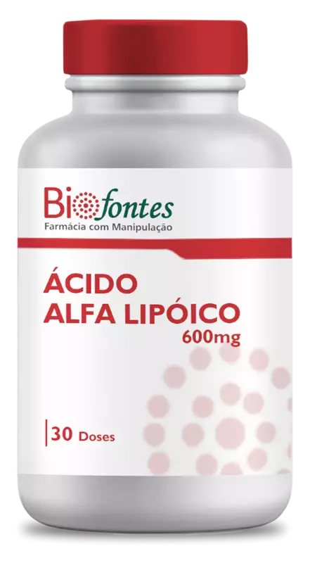 Ácido Alfa Lipóico 600mg | Ação Antioxidante Avançada e Proteção Celular | 30 Doses