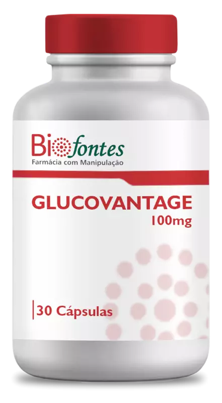 Glucovantage 100mg | Alta Biodisponibilidade e Suporte Metabólico | 30 Cápsulas