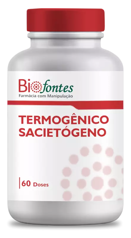 Termogênico Sacietógeno | Energia, Saciedade e Queima de Gordura | 60 Doses