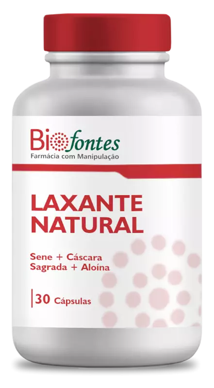 Laxante Natural | Sene + Cáscara Sagrada + Aloína | 30 Cápsulas