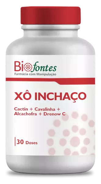 Imagem de Xô Inchaço (Cactin + Cavalinha + Alcachofra + Drenow C) | Redução de Inchaço e Retenção de Líquidos | 30 Doses