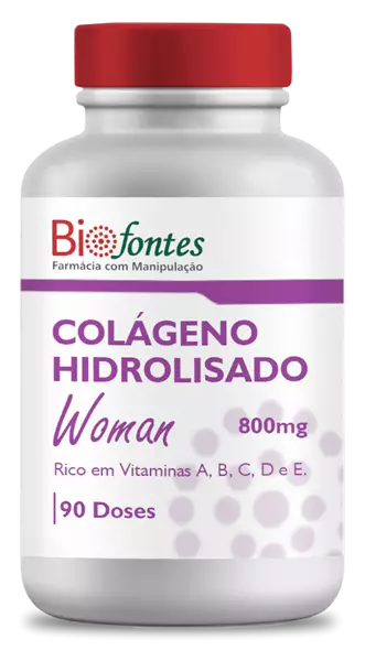 Imagem de Colageno Hidrolisado Woman 800mg 90 Doses