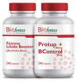 Combo Ultra Libido Booster Feminino (Azulzinho Rosa) | Libido, Energia e Vitalidade Feminina