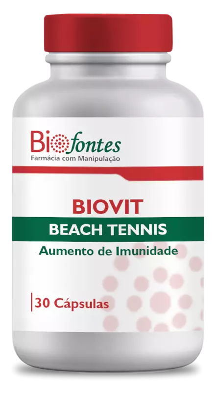 BioVit Beach Tennis | Aumento de Imunidade - 30 Cápsulas