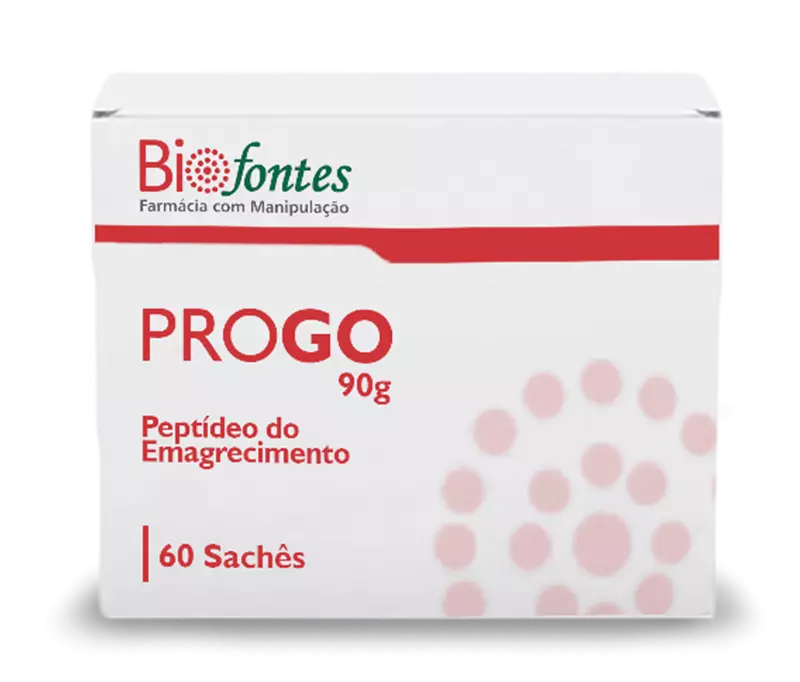 PROGO® 90g | Peptídeos do Emagrecimento | 60 Sachês