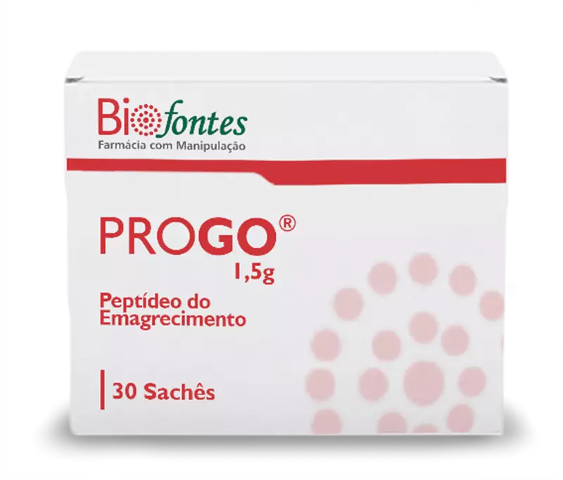 PROGO® 1,5g | Peptídeos do Emagrecimento | 30 Sachês